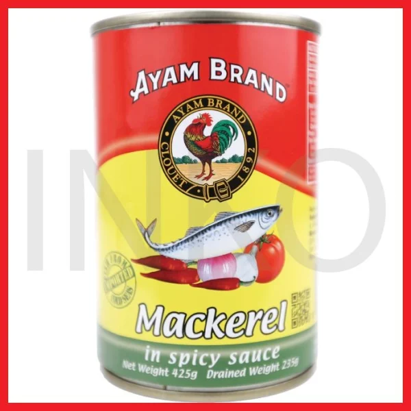 Gambar AYAM BRAND MACKEREL DALAM SAUS PEDAS 425GR (3)