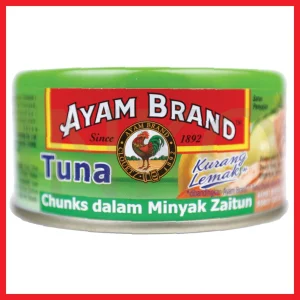 Gambar AYAM BRAND TUNA CHUNCKS DALAM MINYAK ZAITUN 160GR (1)