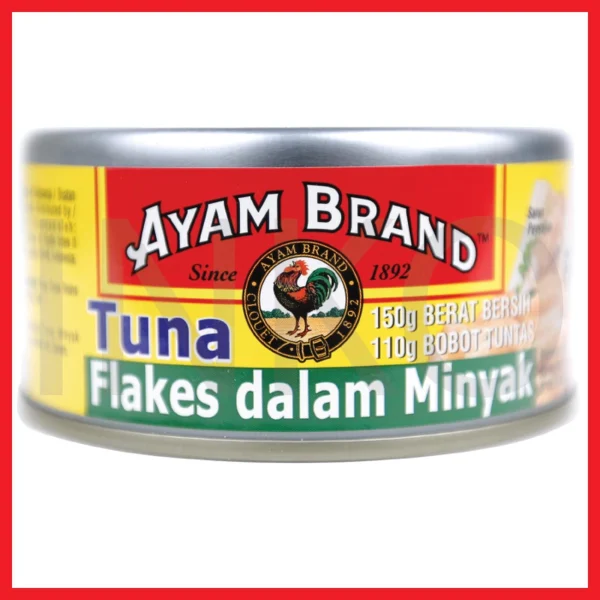 Gambar AYAM BRAND TUNA FLAKES IN OIL 150GR (3)