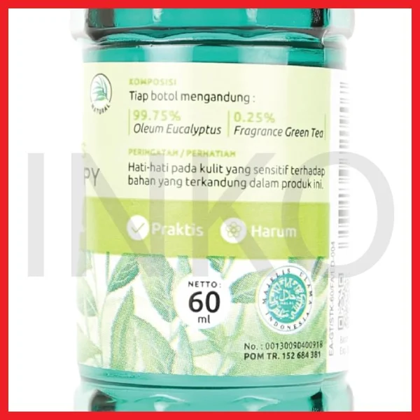 Gambar CAP LANG EUCALYPTUS AROMATHERAPY GREEN TEA 60ML (3)