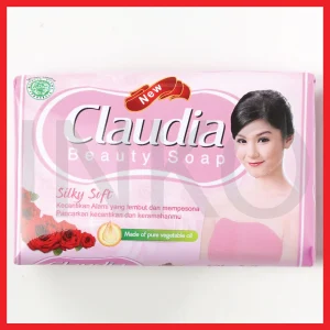 Gambar CLAUDIA BEAUTY SOAP SILKY SOFT PINK 60GR (2)