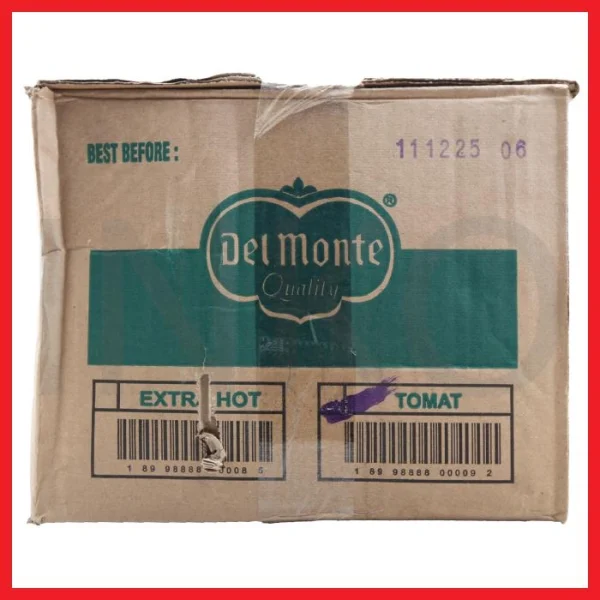 Gambar DELMONTE EXTRA HOT CHILLI SAUS STANDING POUCH 500GR (1)