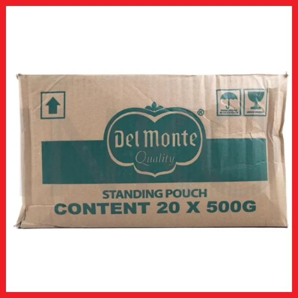 Gambar DELMONTE EXTRA HOT CHILLI SAUS STANDING POUCH 500GR (2)