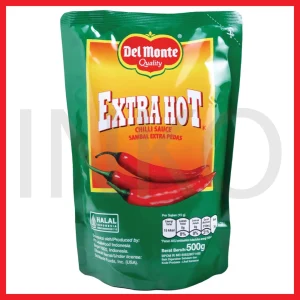 Gambar DELMONTE EXTRA HOT CHILLI SAUS STANDING POUCH 500GR (5)