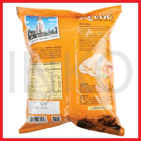 Gambar FINNA KROBE SHRIMP CRACKERS ORIGINAL 70GR (3)