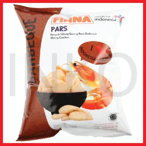 Gambar FINNA PARS KERUPUK UDANG GORENG RASA BARBEQUE 40GR (1)