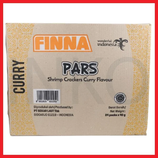 Gambar FINNA PARS KERUPUK UDANG GORENG RASA CURRY 40GR (3)