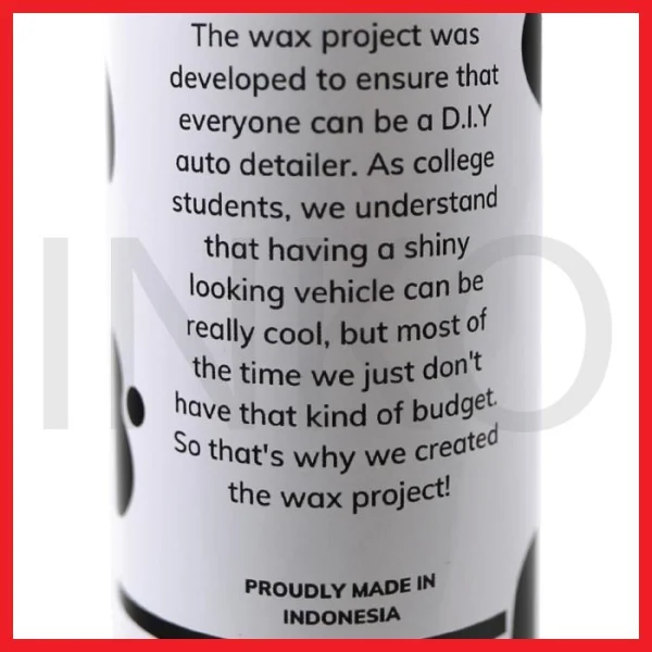 Gambar THE WAX PROJECT BUG AND TAR REMOVER 250ML (4)