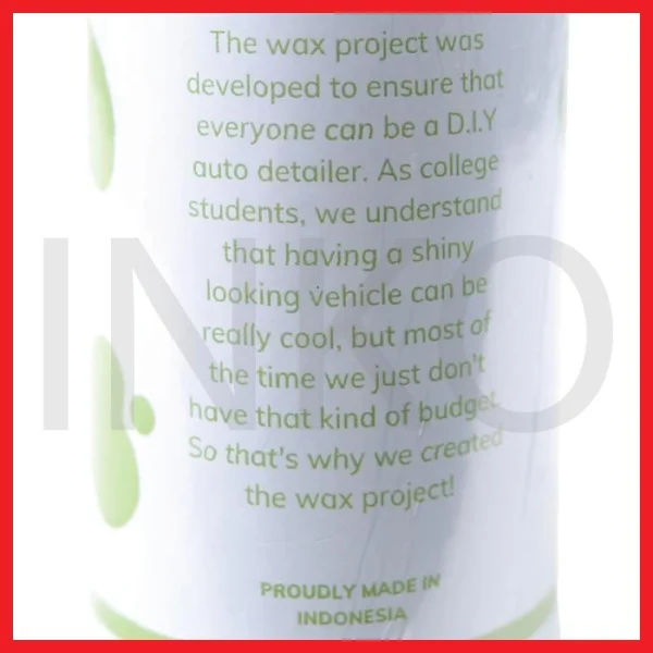 Gambar THE WAX PROJECT HELMET CLEANER JASMINE 200ML (3)
