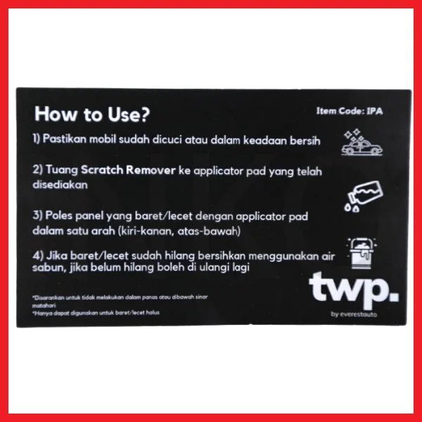 Gambar THE WAX PROJECT SCRATCH REMOVER 100GR (3)