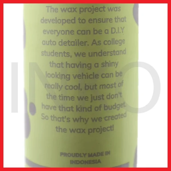 Gambar THE WAX PROJECT WATERSPOT REMOVER 250ML (4)
