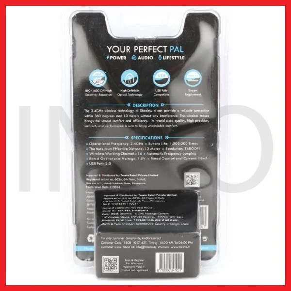 Gambar TORETO SHADOW 4 WIRELESS MOUSE (2)