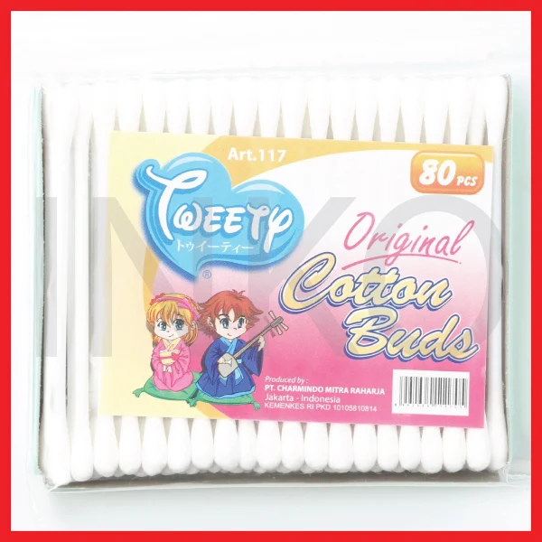 Gambar TWEETY COTTON BUDS ORIGINAL ART117 80PCS (1)