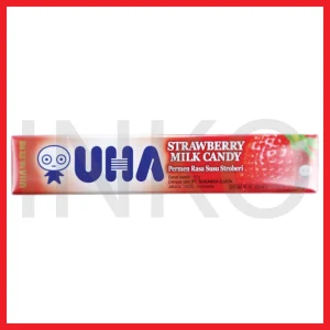 Gambar UHA CANDY STICK STRAWBERRY MILK 37GR (5)