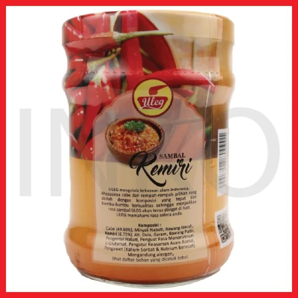 Gambar ULEG SAMBAL KEMIRI 180GR (5)