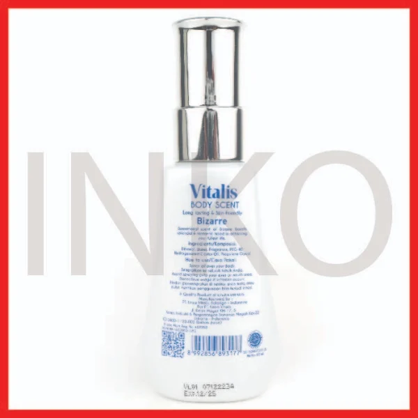 Gambar VITALIS BODY SCENT BIZARRE 60ML (1)