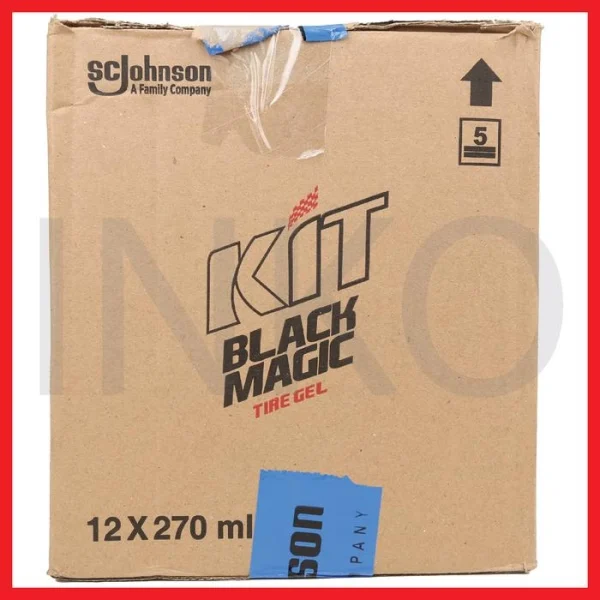 Gambar KIT BLACK MAGIC TIRE GEL CLEANS SHINES PROTECTS 270ML (2)