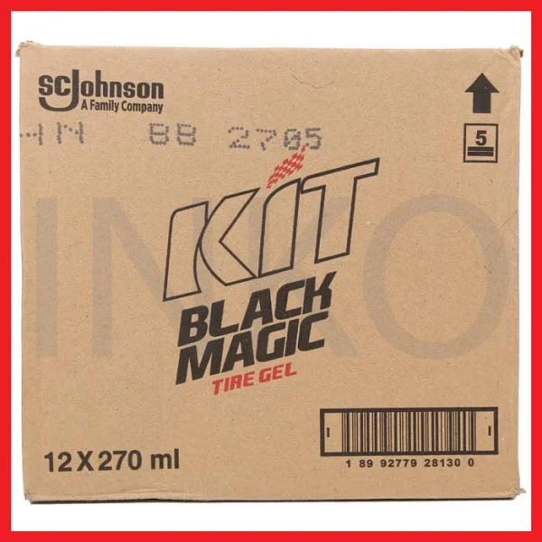 Gambar KIT BLACK MAGIC TIRE GEL CLEANS SHINES PROTECTS 270ML (3)