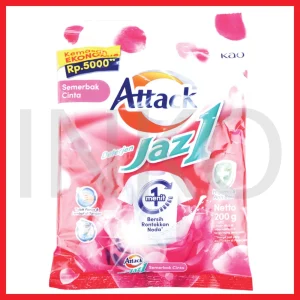 Gambar ATTACK DETERJEN JAZ1 SEMERBAK CINTA BAG 250GR (1)