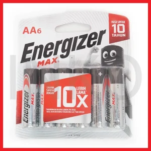 Gambar BATERAI ENERGIZER MAX AA6 6PCS (1)