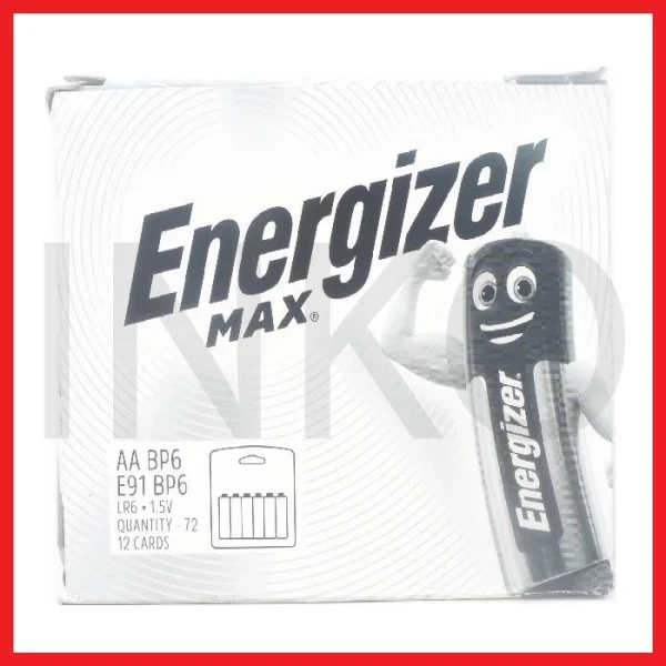 Gambar BATERAI ENERGIZER MAX AA6 6PCS (2)
