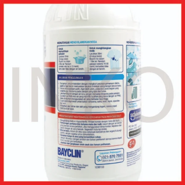 Gambar BAYCLIN LEMON PEMUTIH BOTOL 1L (4)