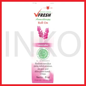 Gambar CAP LANG VFRESH MINYAK ANGIN AROMATHERAPY ROLL ON LAVENDER 8ML (1)
