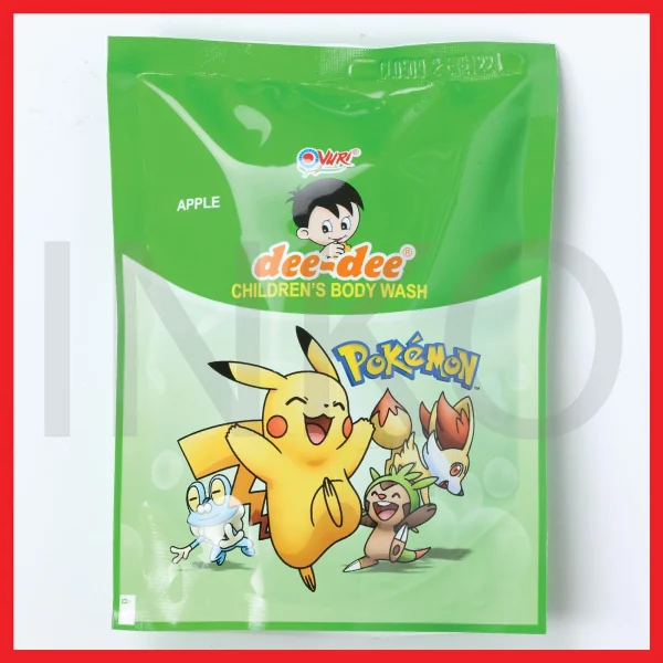 Gambar DEE DEE CHILDREN BODY WASH APPLE POUCH 200ML (1)