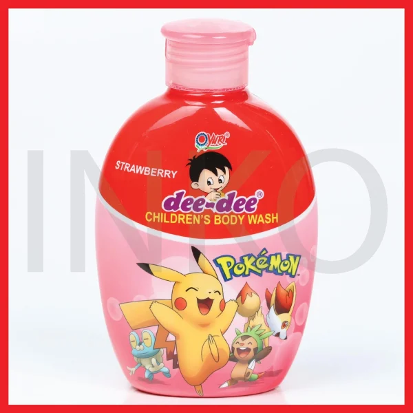 Gambar DEE DEE CHILDREN BODY WASH STRAWBERRY BOTOL REFILL 225ML (1)
