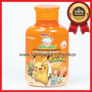 Gambar DEE DEE CHILDREN HAIR SHAMPOO UNTUK ANAK ORANGE BOTOL 125ML (1)