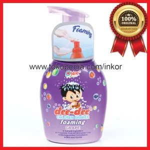 Gambar DEE-DEE CHILDREN SHOWER FOAMING GRAPE PUMP 225ML (1)