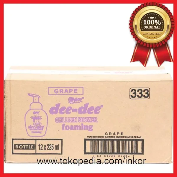 Gambar DEE-DEE CHILDREN SHOWER FOAMING GRAPE PUMP 225ML (3)