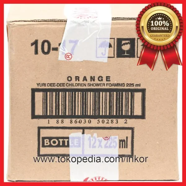 Gambar DEE-DEE CHILDREN SHOWER FOAMING ORANGE PUMP 225ML (2)