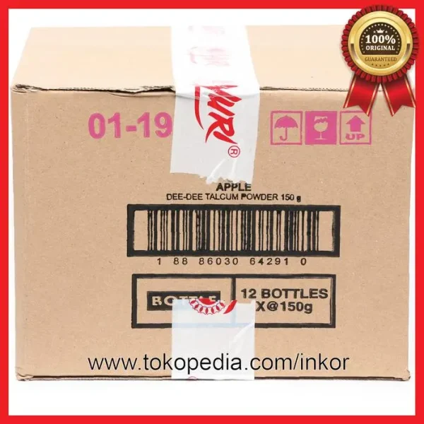 Gambar DEE DEE CHILDREN TALCUM POWDER BEDAK TALKUM ANAK APPLE BOTOL 150GR (2)