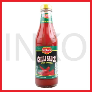 Gambar DELMONTE CHILLI SAUCE SAUS SAMBAL BOTOL KACA 340ML (1)