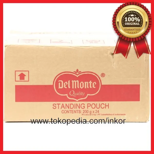 Gambar DELMONTE EXTRA HOT CHILI SAUCE SAMBAL EXTRA PEDAS STANDING POUCH 200GR (3)