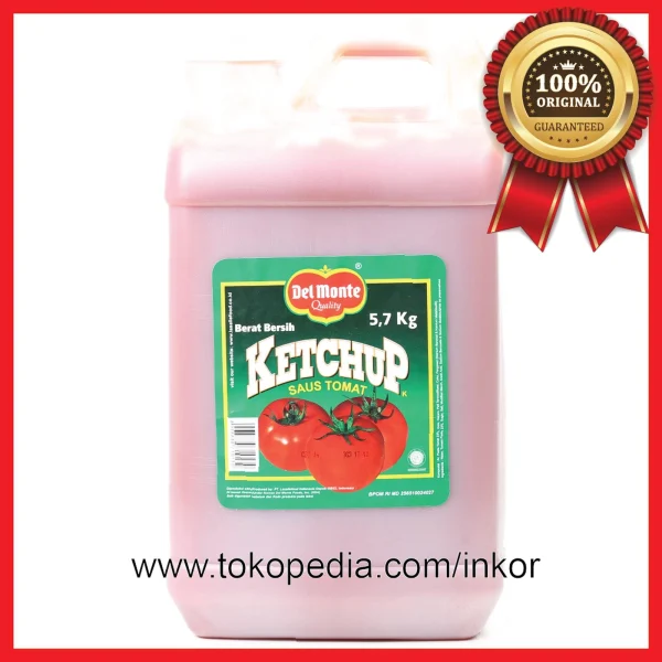 Gambar DELMONTE SAUS TOMAT JERIGEN 5 (1)