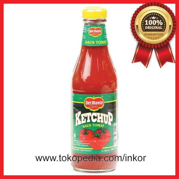 Gambar DELMONTE SAUS TOMAT KETCHUP SAUCE 340ML (1)