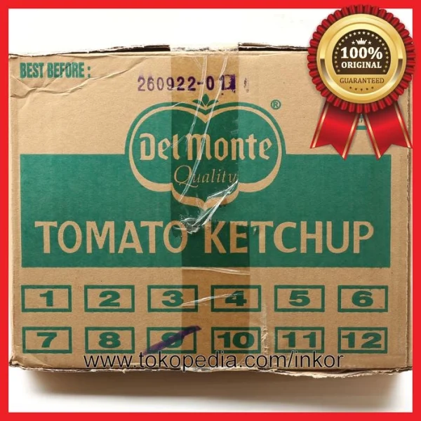 Gambar DELMONTE SAUS TOMAT KETCHUP SAUCE 340ML (2)