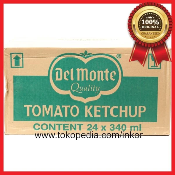 Gambar DELMONTE SAUS TOMAT KETCHUP SAUCE 340ML (3)