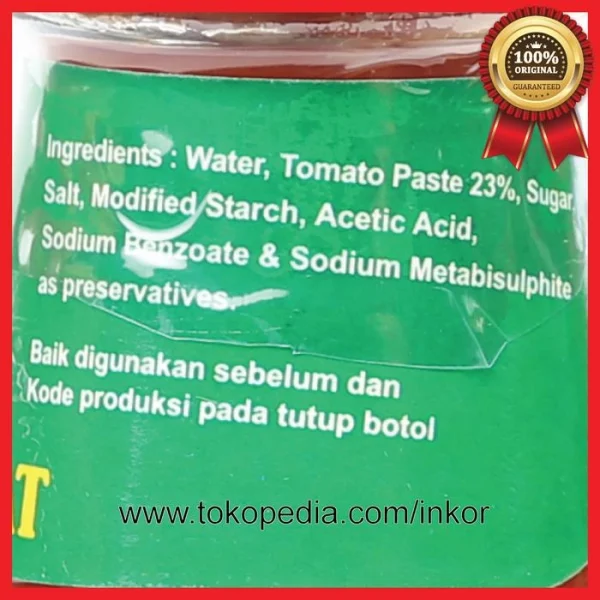 Gambar DELMONTE SAUS TOMAT KETCHUP SAUCE 340ML (5)