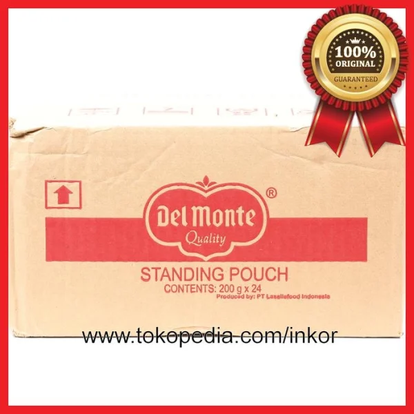 Gambar DELMONTE SAUS TOMAT KETCHUP SAUCE STANDING POUCH 200ML (3)