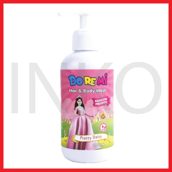 Gambar DOREMI HAIR AND BODY WASH PRETTY DAISY 200ML (1)