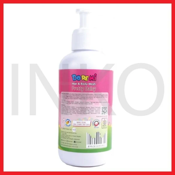 Gambar DOREMI HAIR AND BODY WASH PRETTY DAISY 200ML (3)
