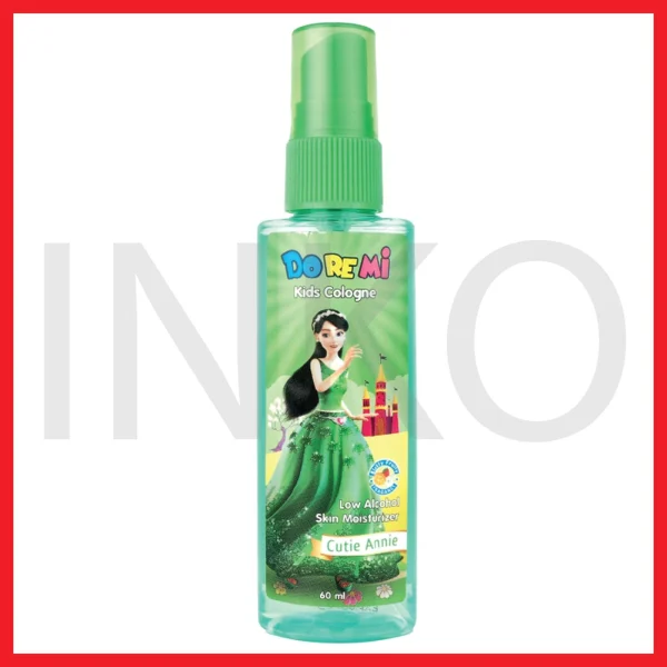 Gambar DOREMI KIDS COLOGNE LOW ALCOHOL SKIN MOISTURIZER CUTIE ANNIE 60ML (1)