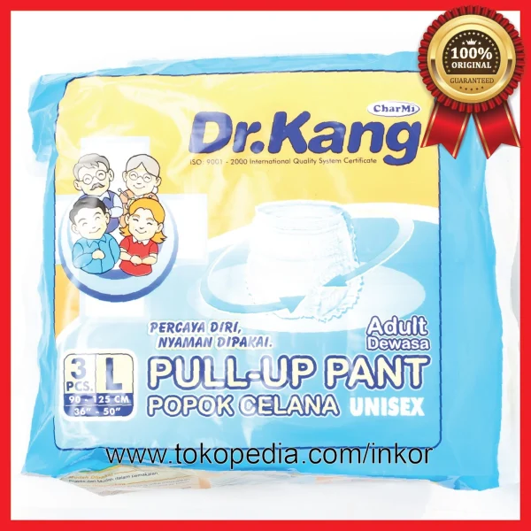 Gambar DR KANG PULL UP PANT POPOK CELANA ADULT L 90-125CM 3PCS (1)