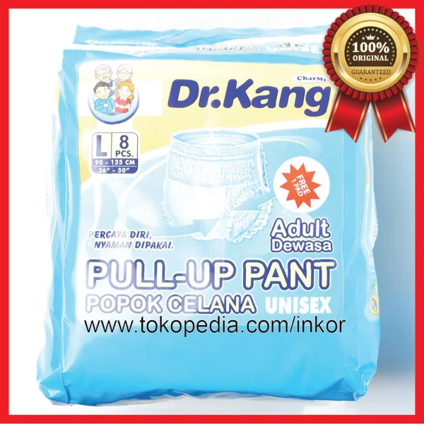Gambar DR KANG PULL UP PANT POPOK CELANA ADULT L 90-125CM 8PCS (1)