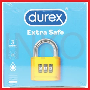 Gambar DUREX EXTRA SAFE DRX 3 CONDOMS (1)