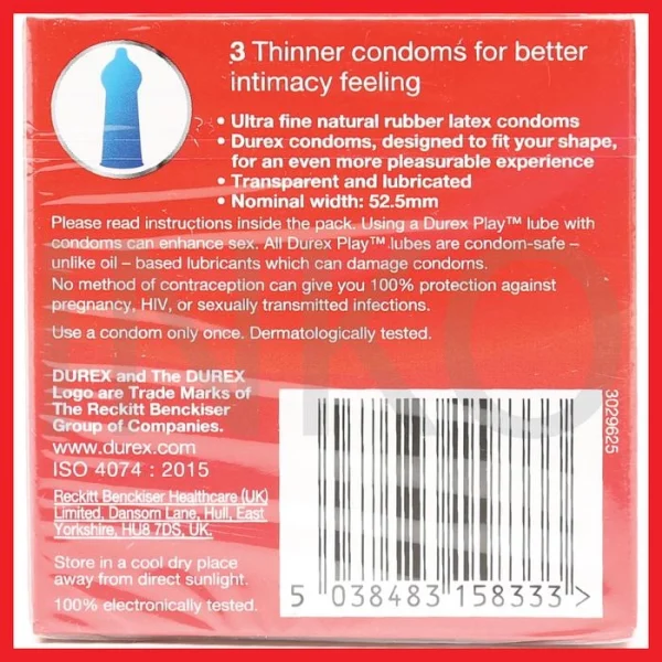 Gambar DUREX FETHERLITE 3 CONDOMS (4)