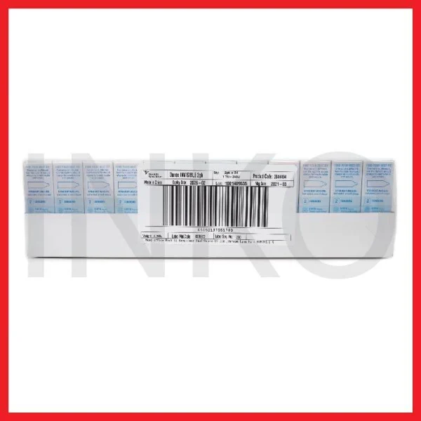 Gambar DUREX INVISIBLE EXTRA THIN EXTRA SENSITIVE 2 CONDOMS (2)